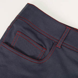 Shorts de Mezclilla Casuales para Hombre al por Mayor, Shorts de Mezclilla con Logotipo Personalizado, Directo de Fábrica, Shorts de Mezclilla Ajustados para Hombre, Ropa Urbana de Verano - Product Image 4