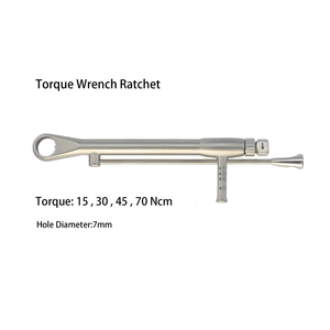 Destornillador para Implantes Dentales Hex 1.27 Compatible con Destornillador Manual Zemmer Bego con Llave de Bucle de 7 Milímetros de Diámetro - Product Image 1