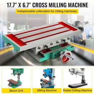Tavolo di Lavoro Multifunzione 17,7 X 6,7 Pollici per Fresatrice a 2 Assi con Movimento a 4 Vie, Nuova Versione - Product Image 1