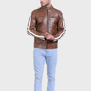 เสื้อแจ็คเก็ตมอเตอร์ครอสหนังแท้สำหรับผู้ชาย ระบายอากาศได้ดี แห้งเร็ว รุ่นใหม่ล่าสุด คุณภาพสูง ผ้าไหมสีแดง ดีไซน์ทันสมัย สำหรับผู้ใหญ่ - Product Image 5