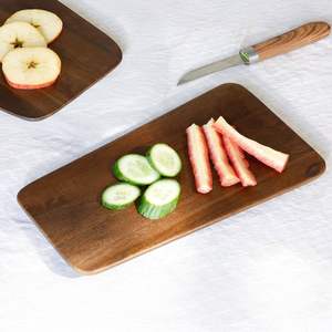 Petit planche à découper en bois - Non toxique, facile à nettoyer, compatible lave-vaisselle - Product Image 2