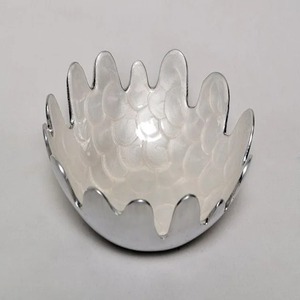 Elegant Metal Aluminum Serving Bowl for Dining <b>Table</b> Hotel <b>Buffet</b> and Catering Supplies - Product Image 3