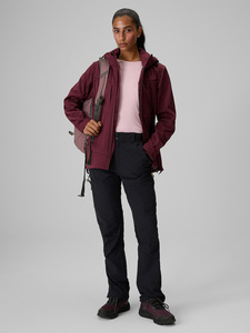 Veste softshell pour femme personnalisée, à capuche, décontractée, coupe-vent, fermeture éclair intégrale, poches utilitaires, légère, résistante aux intempéries - Product Image 6