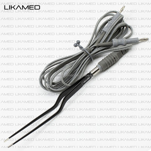 Pinces bipolaires à baïonnette LIKAMED, antiadhésives, norme européenne, longueur 20 cm, pointe 2 mm, 3 mm, 4 mm, revêtement noir - Product Image 5