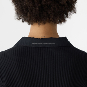 Camisetas deportivas para mujer, Top de Yoga de gimnasio de alta elasticidad, camisetas de manga larga transpirables de invierno, Top corto deportivo de secado rápido - Product Image 5