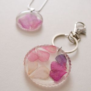 Resin <b>Key</b> Ring Handmade Unique Epoxy Decorative Keychain Stylish Promotional Gift Accessory - Product Image 1