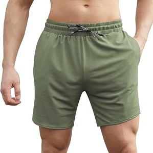 Custom logo Men Gym Short Blank Sports Jogger Swim Beach Man Summer Mesh Short Sweat Shorts Pants <b>for</b> Men Sweat Short - Product Image 1