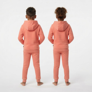 Conjunto de Sudadera con Capucha y Pantalones Deportivos para Niños, Diseño Moderno de Dos Piezas, Estilo Urbano, Fabricante OEM ODM - Product Image 3