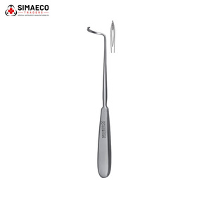 Aguja Quirúrgica Deschamps Fig. 3, Punta Ciega, Para Mano Derecha, 20.0cm, Porta Ligaduras, Acero Inoxidable, Instrumento Quirúrgico de SIMAECO - Product Image 3