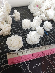 ดอกมะลิทำมือจากดินเหนียวแบบหลายชั้น |   ดอกมะลิไทยกลีบคู่ |   ดอกไม้ดินเผาแบบเหมือนจริง - Product Image 4