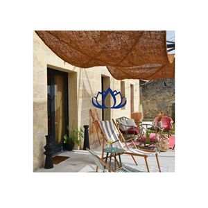 Voile d'ombrage en cuir écologique, très demandée |   Auvent de protection solaire au design moderne pour jardin, idéal pour les anniversaires et les mariages - Product Image 1
