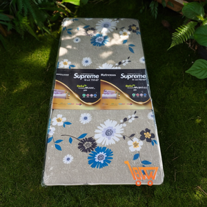 Coussinets de matelas Supreme, paire, 5 pouces, EPS + PF 50P, surmatelas confortable 72x36x5 pouces, microfibre Queen pour usage domestique et hôtelier - Product Image 3