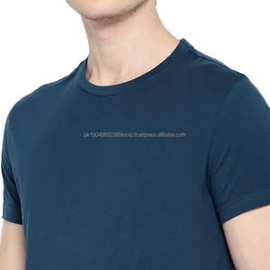Camisetas Azules para Hombre Más Vendidas, Nuevo Diseño de Moda en Poliéster al Mejor Precio de Fábrica - Product Image 5