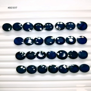 Saphir bleu de Madagascar de qualité supérieure, ovale, 138,31 ct, qualité 3A, facetté, pierres précieuses en vrac pour bijoux de créateurs - Product Image 1