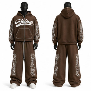Survêtements évasés pour hommes les plus vendus, design uni et vierge, pour le sport et le fitness, couleur unie, vente en gros à prix abordable - Product Image 1