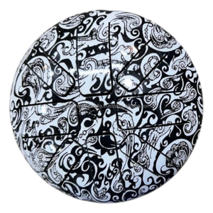 Tambour à langue en acier Om de qualité supérieure, 8 notes, instrument de percussion Handpan, finition émaillée, méditation, yoga, relaxation, sonothérapie - Product Image 1