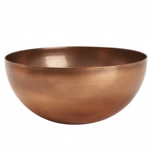 Moderna Cuenco de Cobre para Servir, Elegante Plato para Servir Comida en Mesa, Restaurante, Buffet, Eventos de Catering y Entretenimiento en el Hogar - Product Image 6