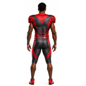 Uniforme de Fútbol Americano Transpirable y Cómodo para Uso Diario con Servicio OEM, Diseño Personalizable y Estilo Activo de Tacto Suave - Product Image 4