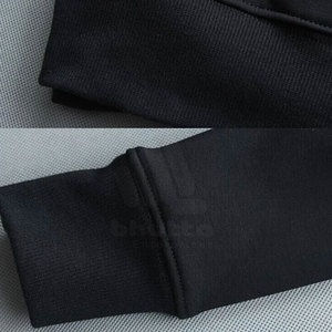 Sweat-shirt d'hiver pour homme, uni, avec strass, en coton doux et polyester, décontracté, à imprimé numérique, respirant et écologique - Product Image 3