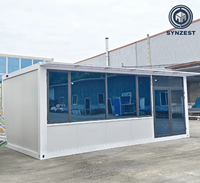 Edificio de Oficinas Prefabricado para Casas Contenedor, Casas Contenedor Desmontables, Casas de Tablero Móviles
