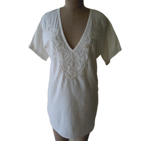 Camiseta Informal de Algodón con Cuello en V Negra para Uso Diario, Manga Corta Enrollada, Camisetas Informales con Cuello en V para Chicas - Product Image 3