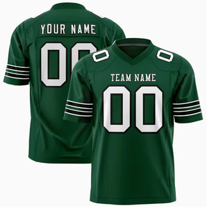 Nueva Camiseta de Fútbol Americano Personalizada al por Mayor, Ropa Deportiva de Malla de Alta Calidad, Estilo Retro de Fútbol, para Hombre y Mujer - Product Image 5