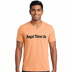 T-shirts de yoga slim fit pour hommes, personnalisés avec impression en relief, t-shirts de yoga à séchage rapide pour hommes, t-shirts de yoga à col en V pour hommes - Product Image 1
