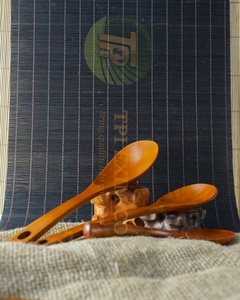 Kitchen Accessories Cooking Tools Wholesale Natural Wooden Custom logo Wooden <b>Serving</b> <b>Spoon</b> for Home Using - Product Image 3