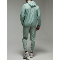 Veste coupe-vent d'été respirante de haute qualité pour homme, personnalisable, en polyester, style streetwear, avec demi-fermeture éclair et empiècements