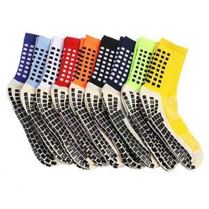 High Quality Silicone <b>Grip</b> Anti Slip Sports <b>Socks</b> Football Basketball Athletic <b>Socks</b> For Men Women Breathable Performance <b>Grip</b> - Product Image 2