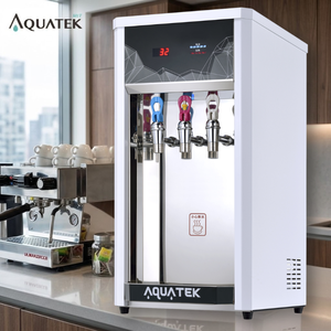 เครื่องทำน้ำร้อนน้ำเย็นตั้งโต๊ะ AQUATEK รุ่นเชิงพาณิชย์ สแตนเลส 3 ระดับอุณหภูมิ - Product Image 1