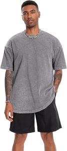 <b>Mens</b> Slim Fit 220g Heavyweight 100% Cotton Eco-Friendly <b>Silk</b> Screen Printed T-<b>Shirt</b> Wholesale OEM - Product Image 2