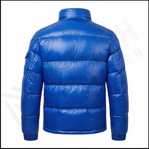 2025 invierno Pakistán Casual diseño frontal personalizado impermeable ecológico Regular Puffer algodón Unisex chaqueta moda elegante Moto - Product Image 3