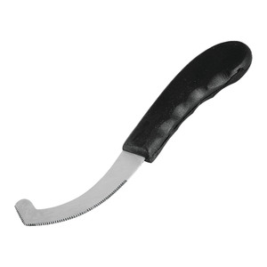 Cuchillo para Pezuñas de Caballo con Borde Curvo, Mango de Madera Antideslizante, Instrumento Veterinario para el Cuidado de la Salud Animal - Product Image 6