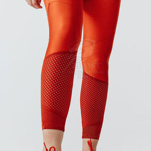 Women's High Waist Yoga <b>Leggings</b> Spandex Knitted Solid Comfortable Quick Dry Breathable Padded <b>Workout</b> <b>with</b> Invisible <b>Pocket</b> - Product Image 2