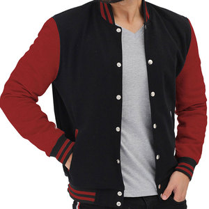 High Quality Embroidery Patch Wool Jacket for Boys <b>Top</b> Selling Lettermen Varsity Jacket Hood Formal Style OEM Services Available - Product Image 5