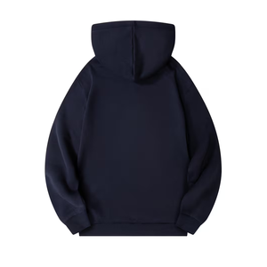 Sweat-shirt d'hiver pour homme personnalisé de haute qualité, durable, à demi-zip, couleur unie, en molleton de coton lavé, style décontracté, à prix abordable - Product Image 2