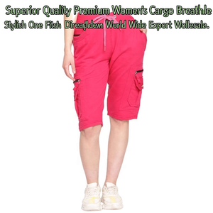 Shorts cargo pour femmes de qualité supérieure, respirants, élégants, taille unique, exportation mondiale directe du Bangladesh, vente en gros - Product Image 3