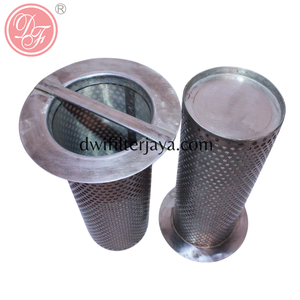 ตะแกรงกรองสแตนเลสแบบมีรูพรุนทรงกระบอกพร้อมด้ามจับสำหรับกรองอุตสาหกรรม - Product Image 4