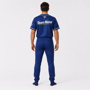 Vêtements de sport professionnels pour équipes, dotés d'un matériau léger et respirant, pour les entraînements de club, uniformes de baseball et les matchs de compétition. - Product Image 2