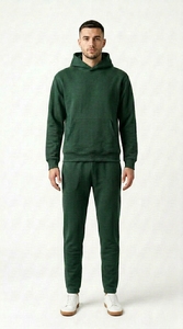 ชุดวอร์มผู้ชาย เสื้อฮู้ดและกางเกงขายาวเข้าชุด - Product Image 6