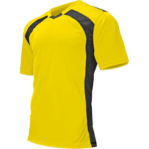 T-shirt sportif pour homme à col rond et manches raglan, coupe classique, séchage rapide, tricoté, couleur unie, manches courtes, 100 % polyester jersey - Product Image 5