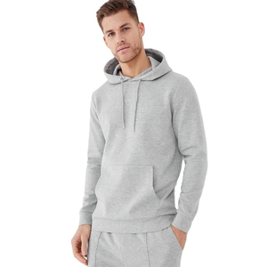 Custom Logo Oversized Men's Hoodies <b>Thick</b> Cotton Fleece Unisex 400g Men's Pullover Hoodie Sweatshirt hoodies - Product Image 1