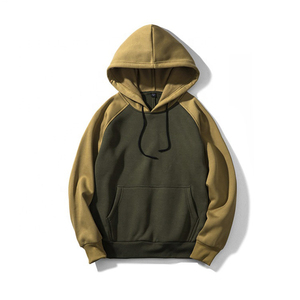 Men Custom Hoodie Lined Winter Pullover Plaid Fleece Acid Wash Quick Dry Sweatshirt Casual Breathable Polyester/Cotton - Product Image 3