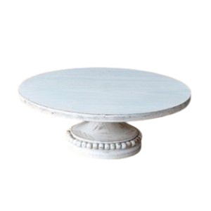 Handcrafted Acacia Wooden <b>Cake</b> Stand Eco-Friendly Engraved Floral Pedestal for <b>Wedding</b> & Party Wholesale Kitchenware Decor - Product Image 2