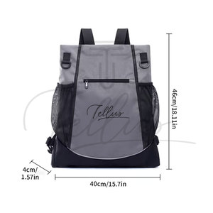 Custom Logo Travel Backpack Gym Sport Soccer Ball Bag Outdoor Football Basketball Backpack Men - Product Image 3