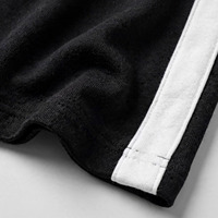 Ensemble de survêtement léger et respirant pour femmes Protego, noir, manches courtes, fermeture éclair sur le devant, imprimé décontracté, coupe régulière, poches latérales, pour adultes