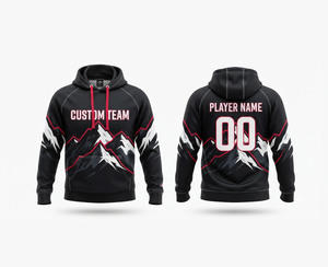 Unisex Sublimation Printed Polyester Hoodie-High Quality Custom Printing Regular <b>Fit</b> Winter Ready - Product Image 1