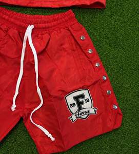 Conjunto de Pantalones Cortos de Nailon Personalizados para Hombre, Camisa con Botones y Pantalones Cortos a Juego, Atuendo Casual de Dos Piezas para la Playa, Ropa de Calle de Secado Rápido - Product Image 4