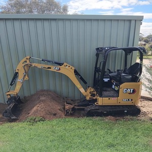 Miniexcavadora usada de 2 toneladas con cucharón de 0.1 m³, excavadora compacta para construcción agrícola, máquina duradera de alta eficiencia, fácil de usar. - Product Image 2